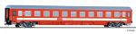 Vagon calatori clasa a II-a, AVA200, CFR, versiunea rosie, scara TT